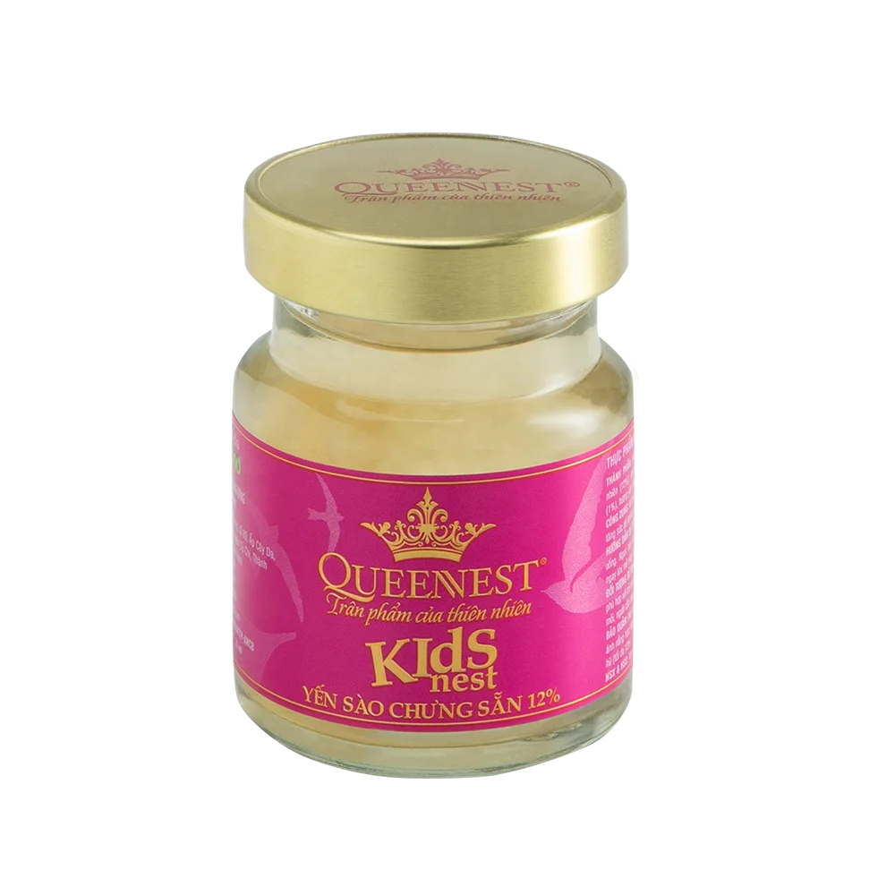 Подлинное детское гнездо QUEENNEST 12% (банка 70 мл) из Вьетнама