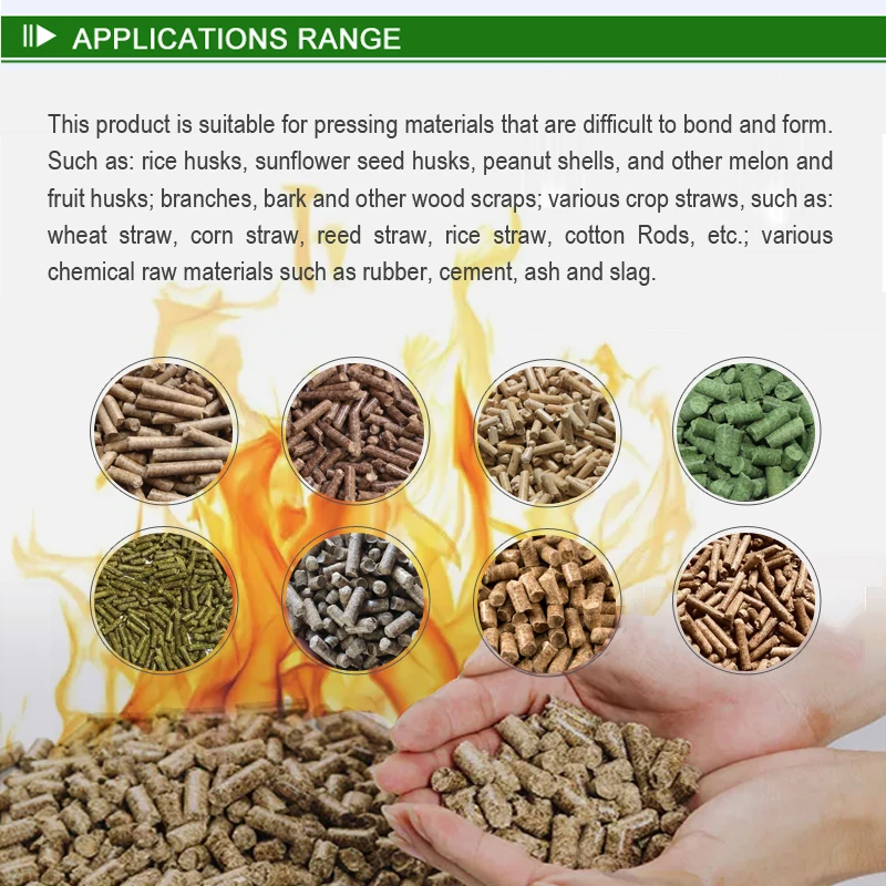 high output 1-10t/h kl 300 oak sawdust wood pellets machinery cyprus 6mm wood pellet making machine