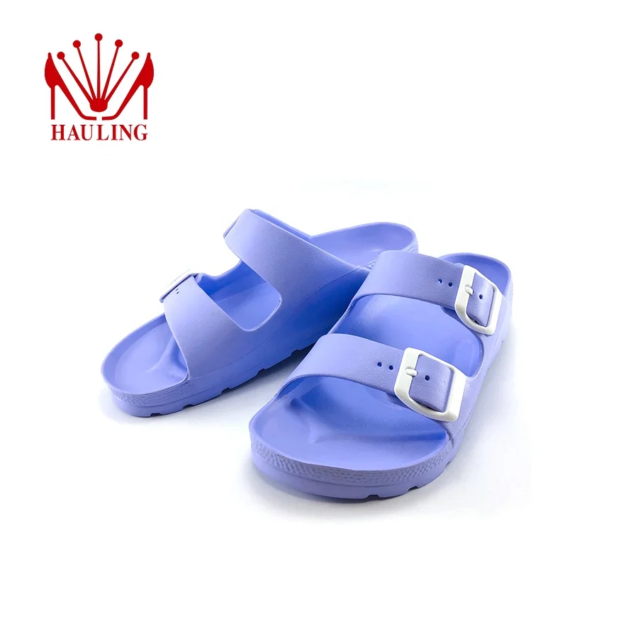 Summer outdoor Anti-Slippery Quick-Drying EVA Material Light Weight Couple Flip Flop Sandals For Beach kito sandals for men
