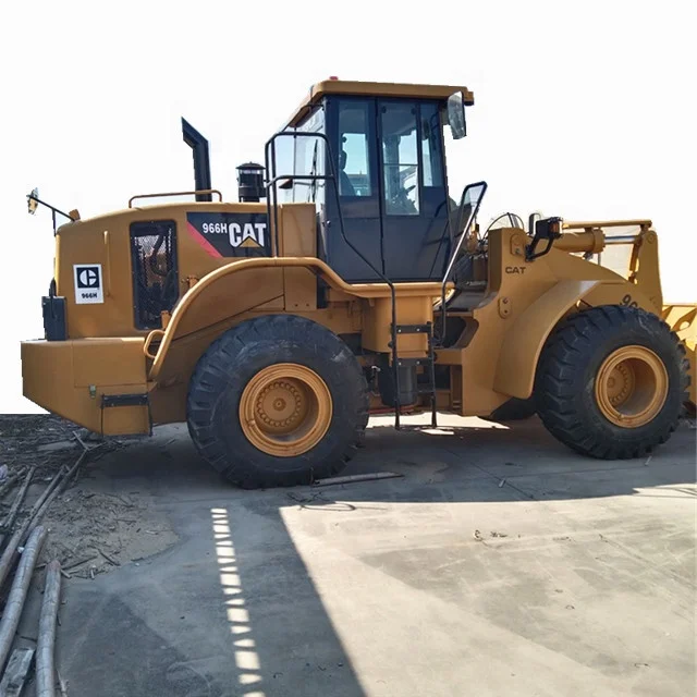 Earth moving road heavy machinery Used Cat Wheel Loader 966H made in Japan / USA, Construction Equipment for hot sale