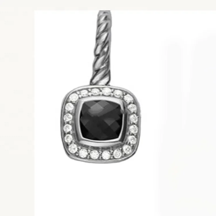 925 Sterling Silver Crystal Ball Stud Earrings