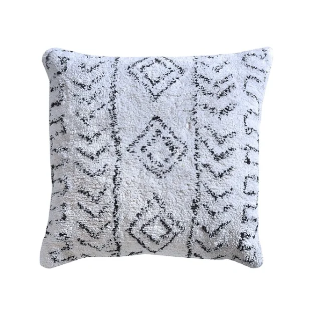 Pihue Designer Cushion Covers Handmade Boho Decor 50 Cotton Living Room ISO MEMORY Foam Knitted Decorative Hotel Bedroom 600TC