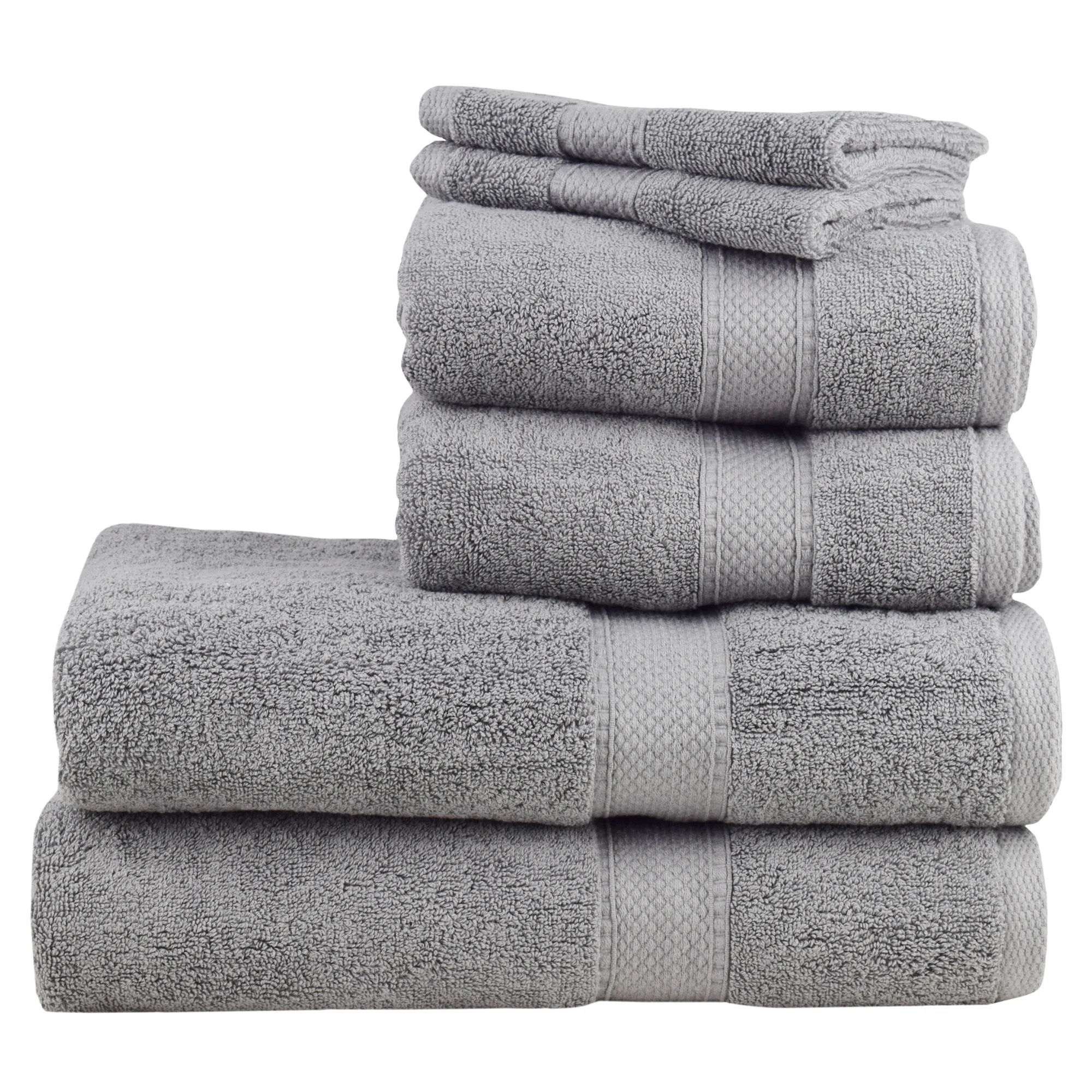 Customized Bath Towel Sets 100% Cotton Bamboo Bath Towels Wholesale