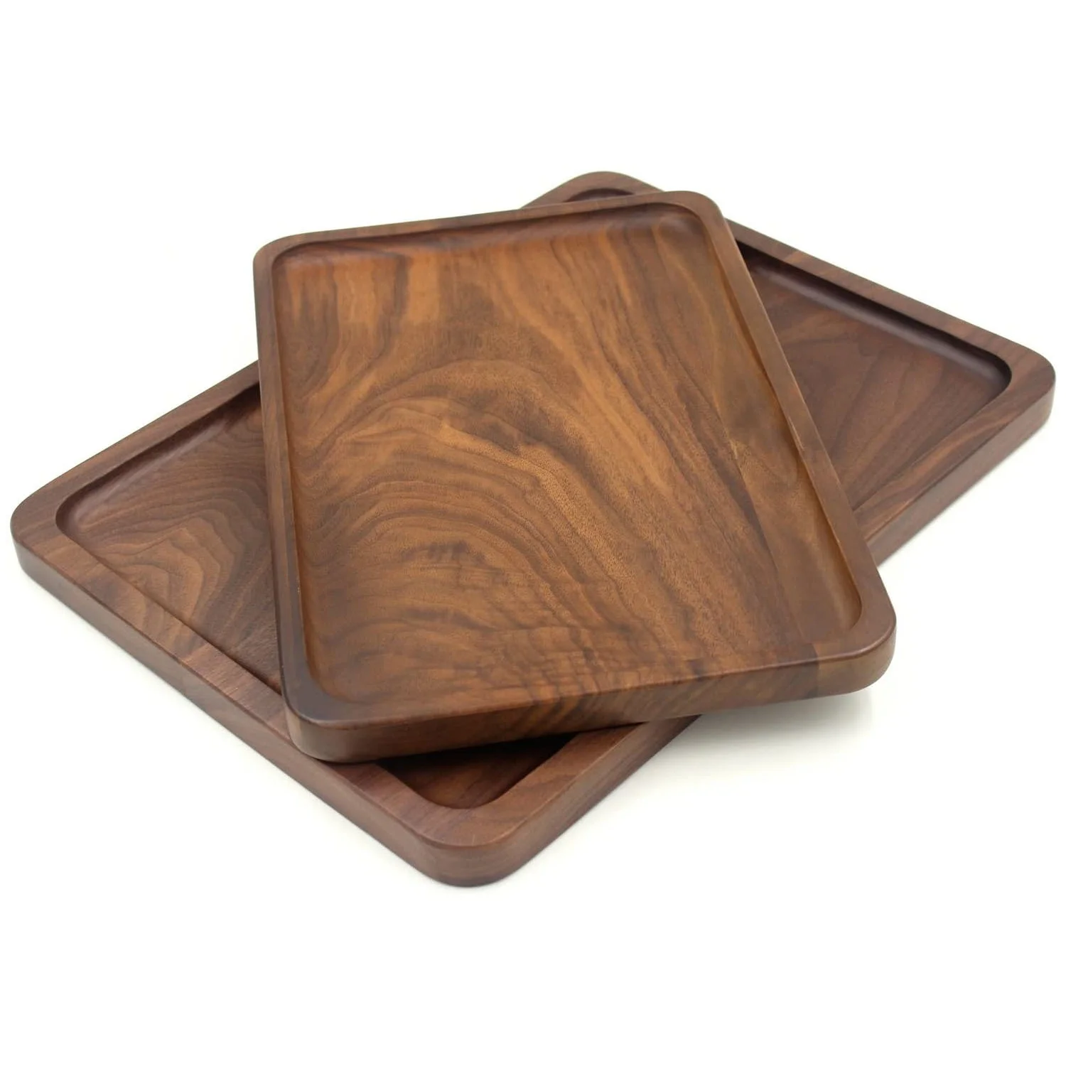 Первоклассный деревянный сервировочный поднос для обеденного стола декоративный закусок оптовая продажа