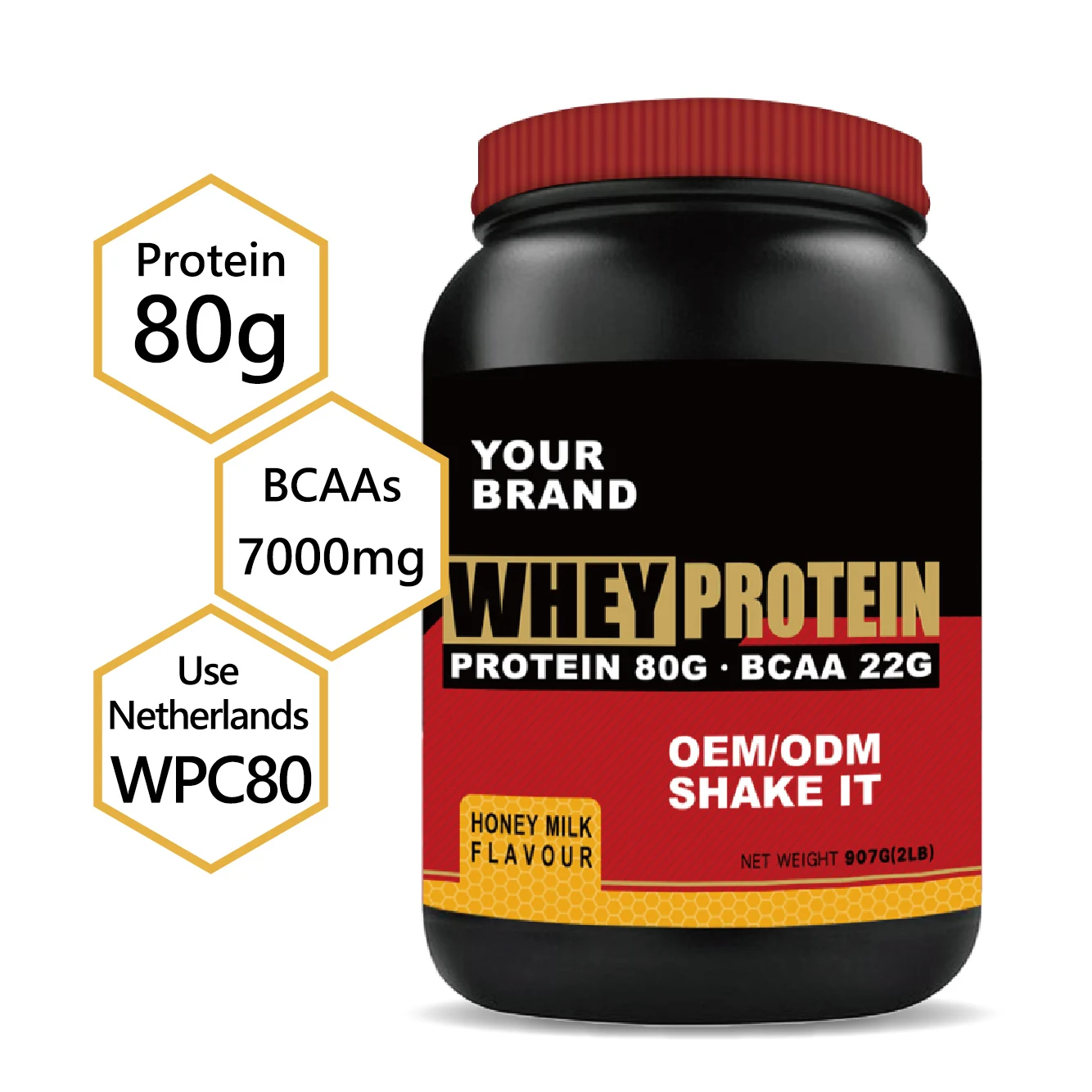 Белок молочной сыворотки от частного бренда optium nutrition