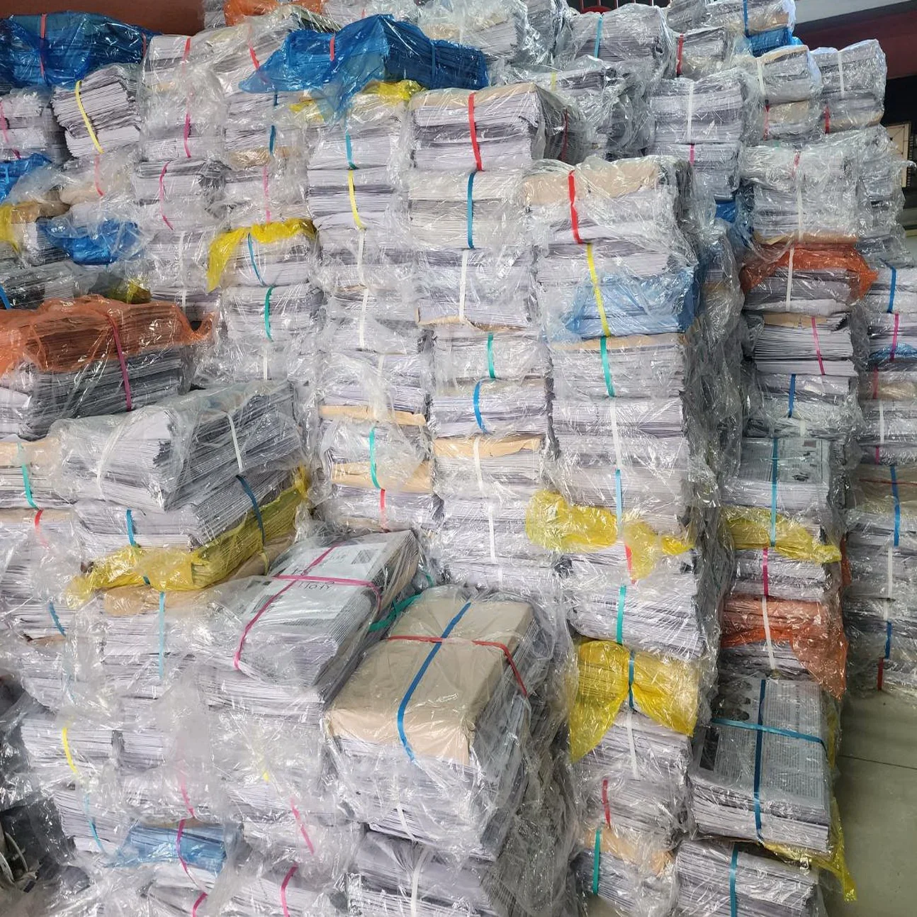 Over-Issued Newspaper Recyclable Waste Paper Product