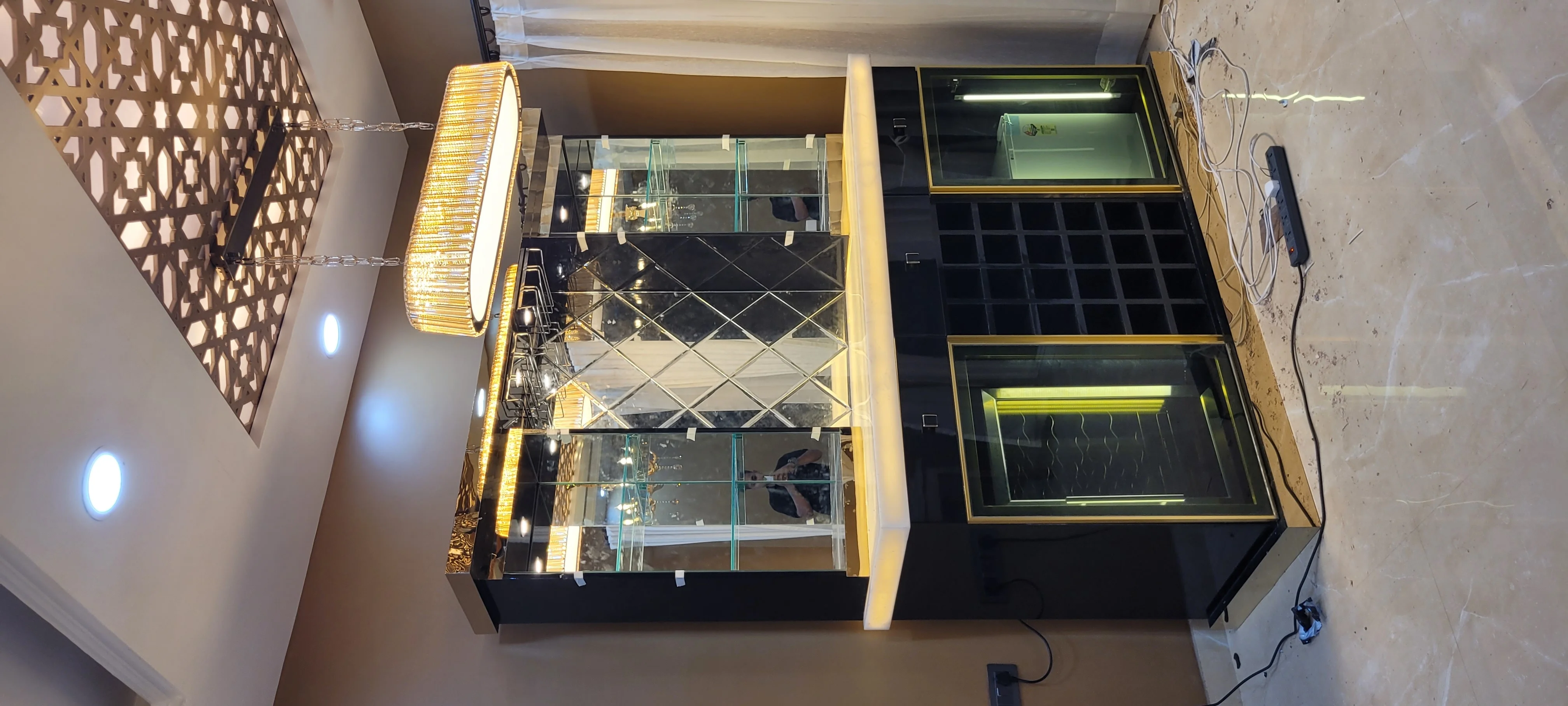 Modern Luxury Custom Bar Cabinets Customized Bar Cabinet Selling In Best Quality Fully Customisable Heavy Wood Dining Room Table