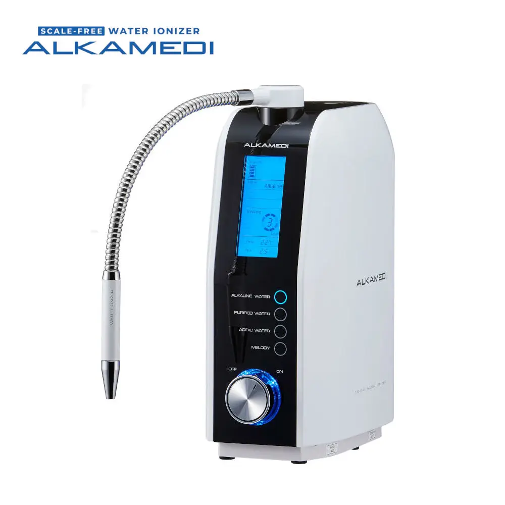 SCALE-FREE Alkaline Water Ionizer ALKAMEDI AML 3000S hydrogen anti-oxidant water easy use easy maintenance made in Korea