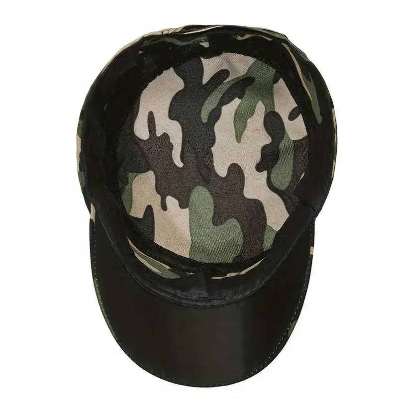 High Quality Original Panel Camouflage Cap Men Custom Logo Vietnam Camouflage Cap Fitted Hats Sports Baseball Cap Cycling Ski