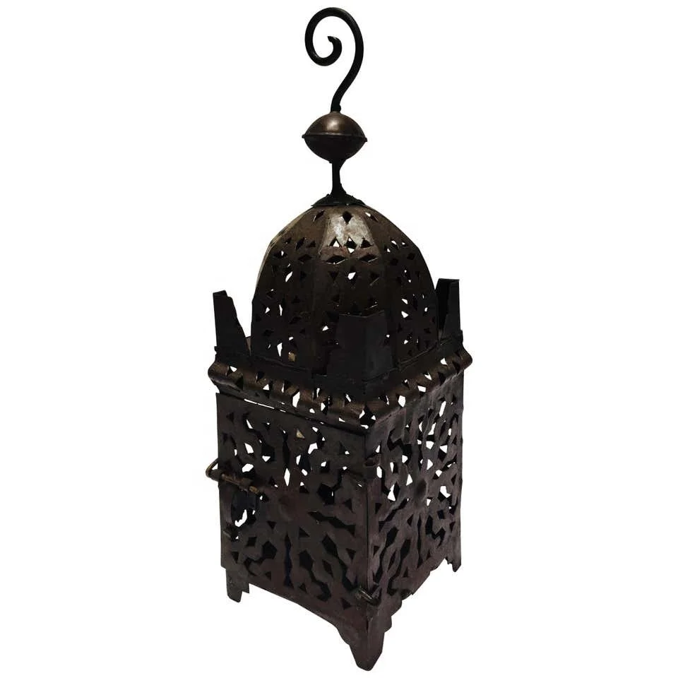 Black Moroccan Candle Lanterns Golden Wedding Decoration Lantern Beading Lantern Set at Cheapest Price in India Christmas