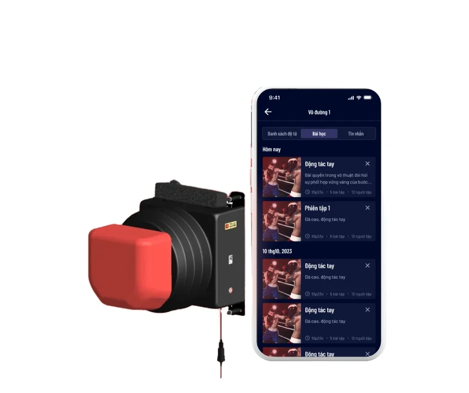 Workout anytime, anywhere with Boxing Gym Equipment: Champio Tri Luc Master Your Mobile Martial Arts Trainer