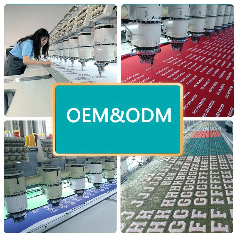 Shenglan Cartoon Chenille Embroidery Patches Iron on Patches Colorful Unicorn Fabric Opp Bag Resin Sustainable Embroidered