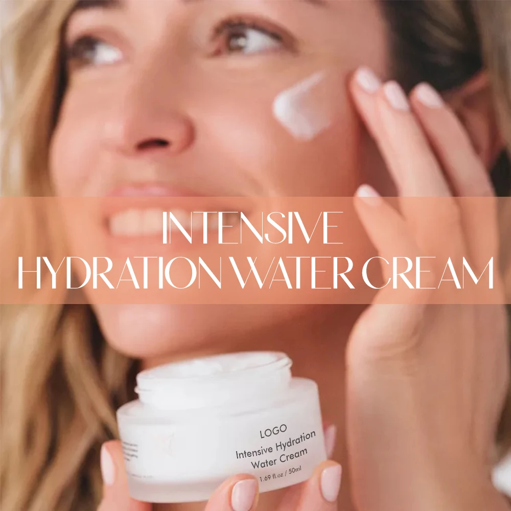 Organic Face Care Whitening Antioxidant Hydrates Improve Skin Barrier Rice Facial Water Cream Moisturizer For Women And Men