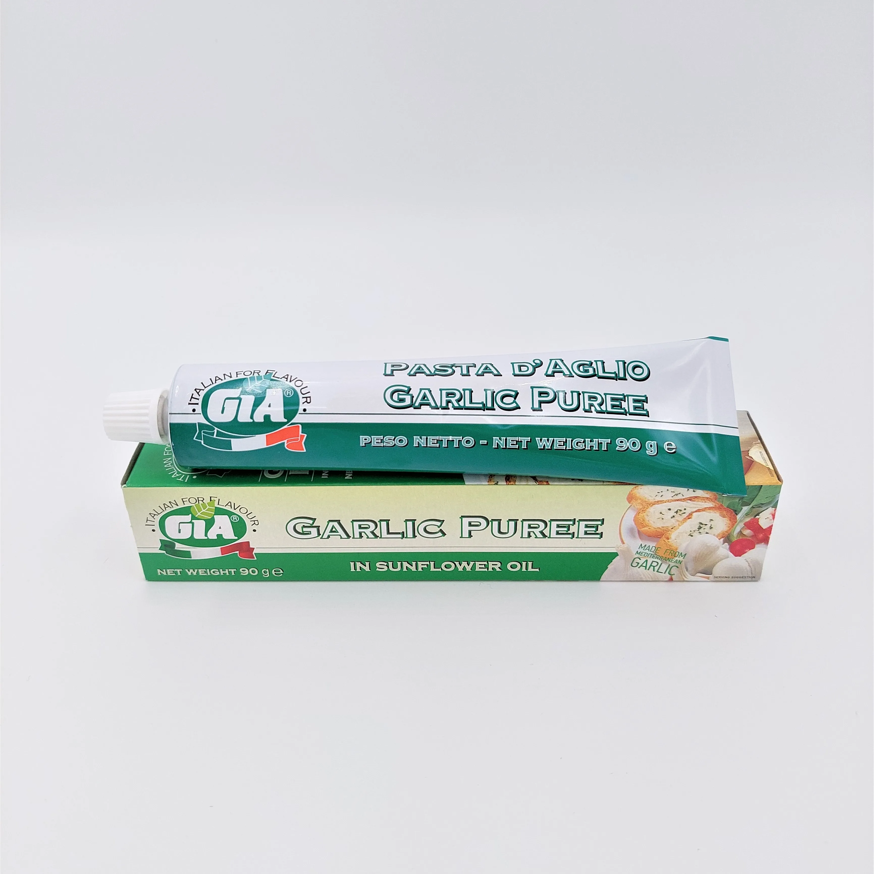 Top quality italian GARLIC PUREE 80 g in tube GIA