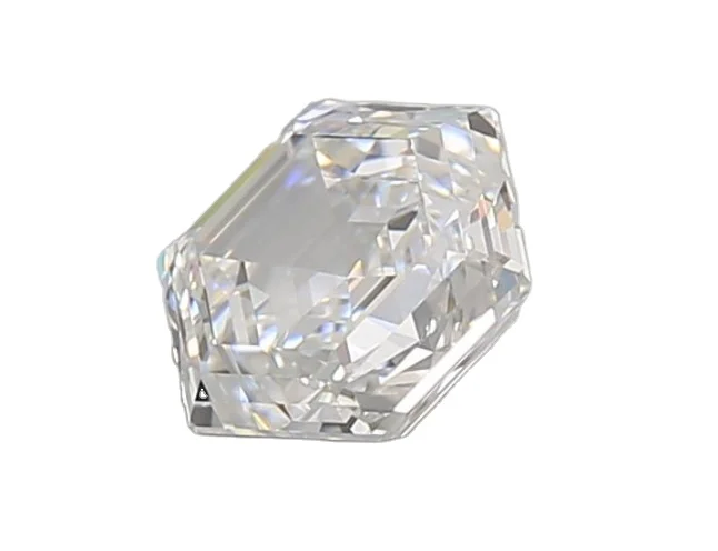 HEXAGONAL STEP CUT 1.02ct Diamond D Color VS1 Purity IGI Certified Lab Grown Diamond CVD 579372740