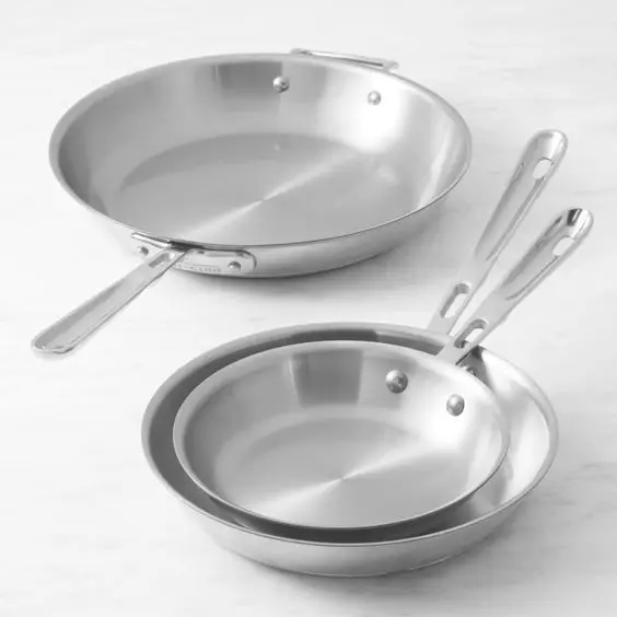 Customized non-stick cookware frying pan set. Environmentally friendly and durable. Honeycomb cookware Metal Fry Fan