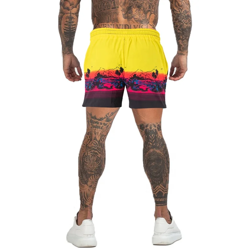 Designer Swimsuits Famous Brands Water Proof Fabric Custom Made Mens Board Shorts Swimming Trunk