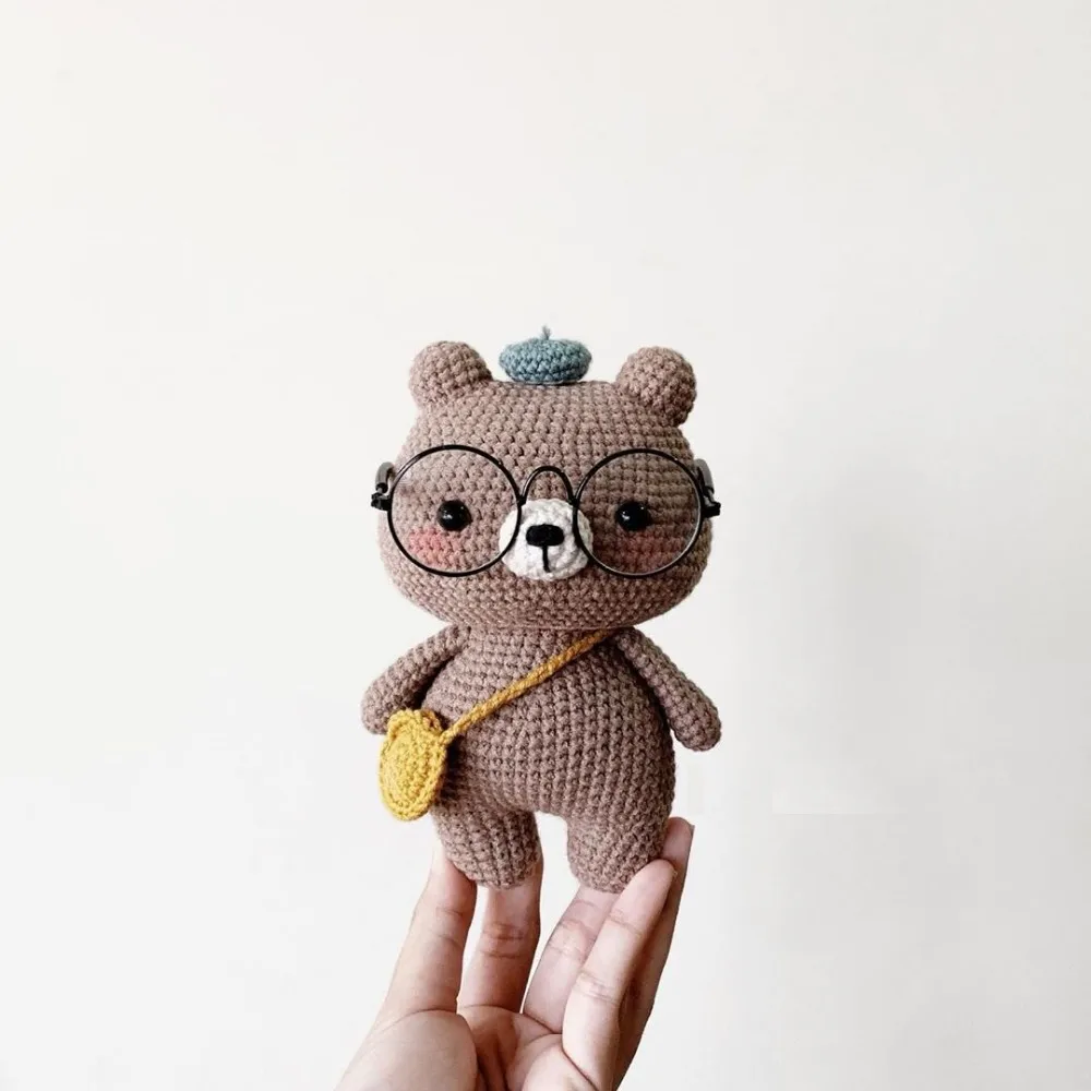 So Cute Short Leg Animals of Fox Bear Deer Monkey Cat Tiger Lion Koala Piggy Elephant and Rabbit Baby Amigurumi Crochet Toys