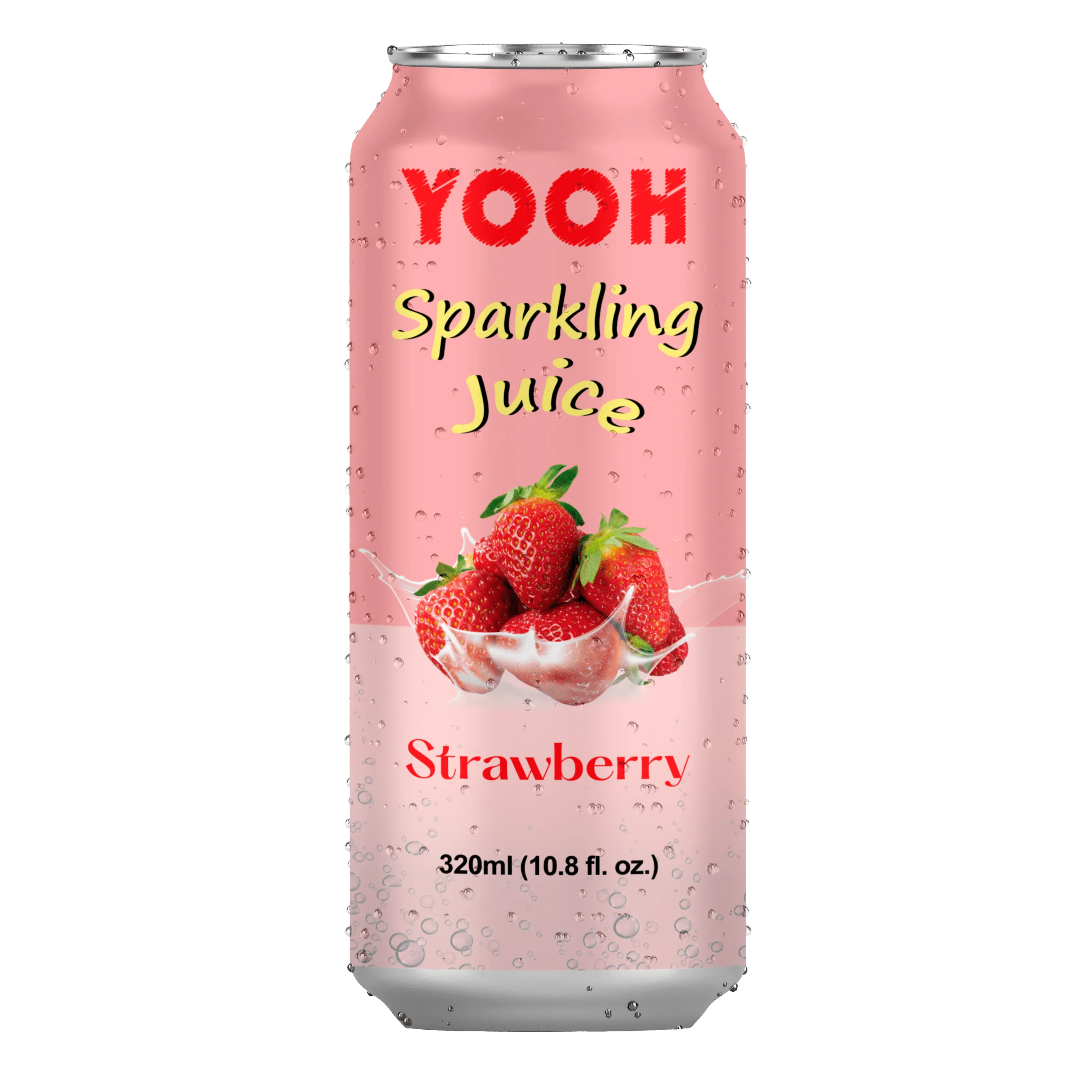 Натуральный газированный сок газированной воды напиток с клубничным ароматом может 250 мл 330 OEM частная этикетка оптовая продажа экспорт