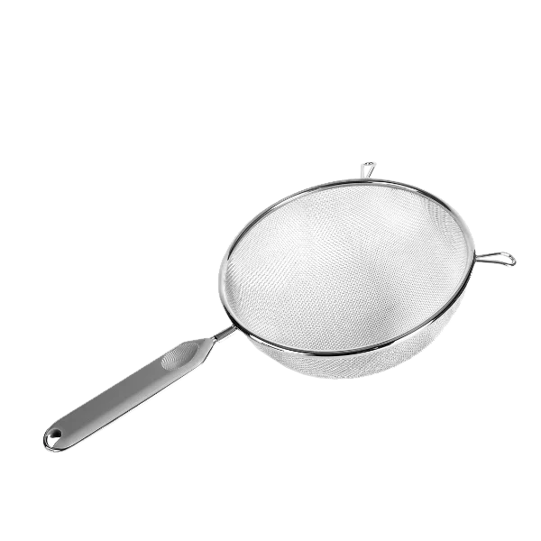 KEIFU - Double Layer Strainer - Stainless Steel 6 inch for Bubble Tea Shop and Cooking