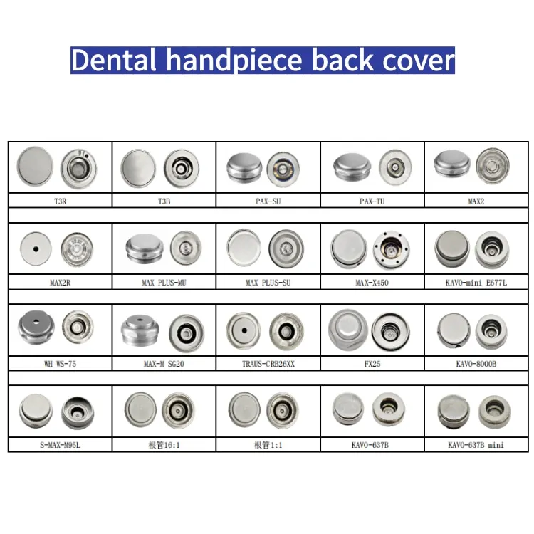 Hot Sale Dental Handpiece Turbine Air Rotor Cartridge Push Button with Metal Parts Dental Spare for Cartridges Rotors Turbines