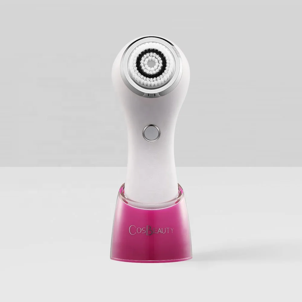 Лидер продаж щетки для лица COSBEAUTY машинка мытья вибратор скруббер массажер вибрирующий Ультразвуковой очиститель