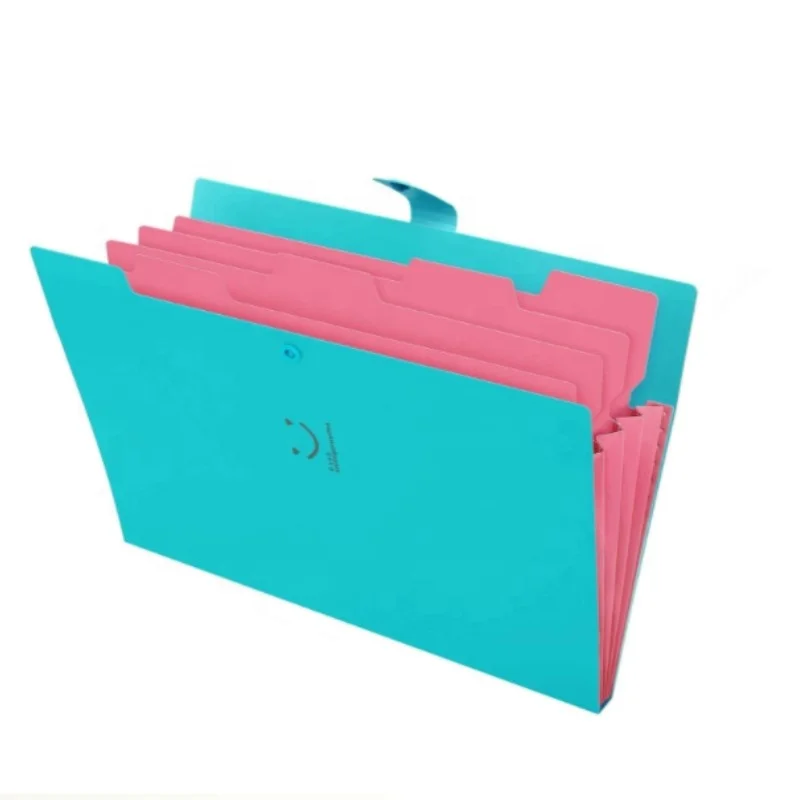 5 пакетов расширяющиеся папки для файлов органайзер документов папка формата А4 пластиковая карманов расширяемая