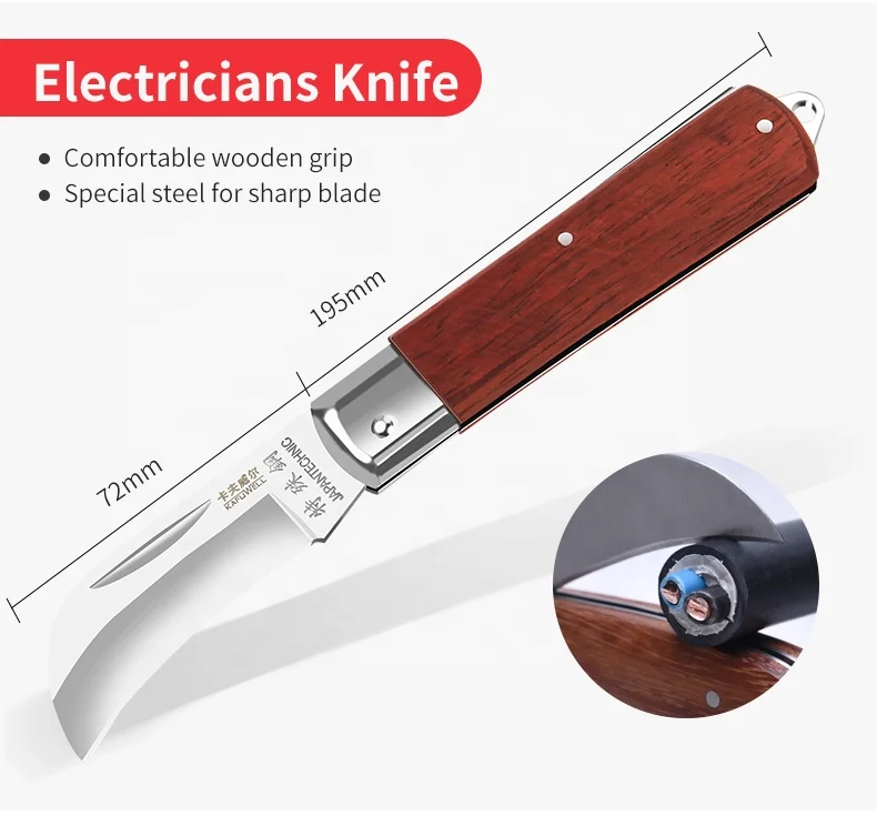 KAFUWELL C3708A 74PCS Professional Household Repair Toolkit Telecommunication Maintenance Electrician Hand Tools Box Set