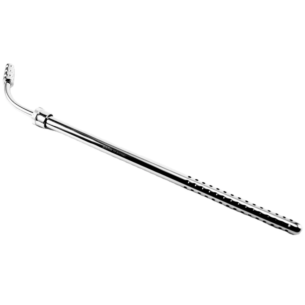 POOLE Suction Tube 20 cm Curved Aspiration Cannula Dental Surgical Instrument Suction Tips For Surgical Instruments