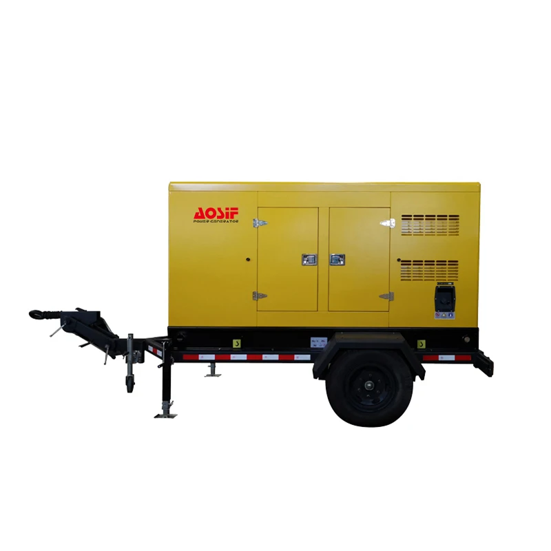 20kw/30kw/40kw/50kw Silent Diesel Generator Trailer Generator OEM