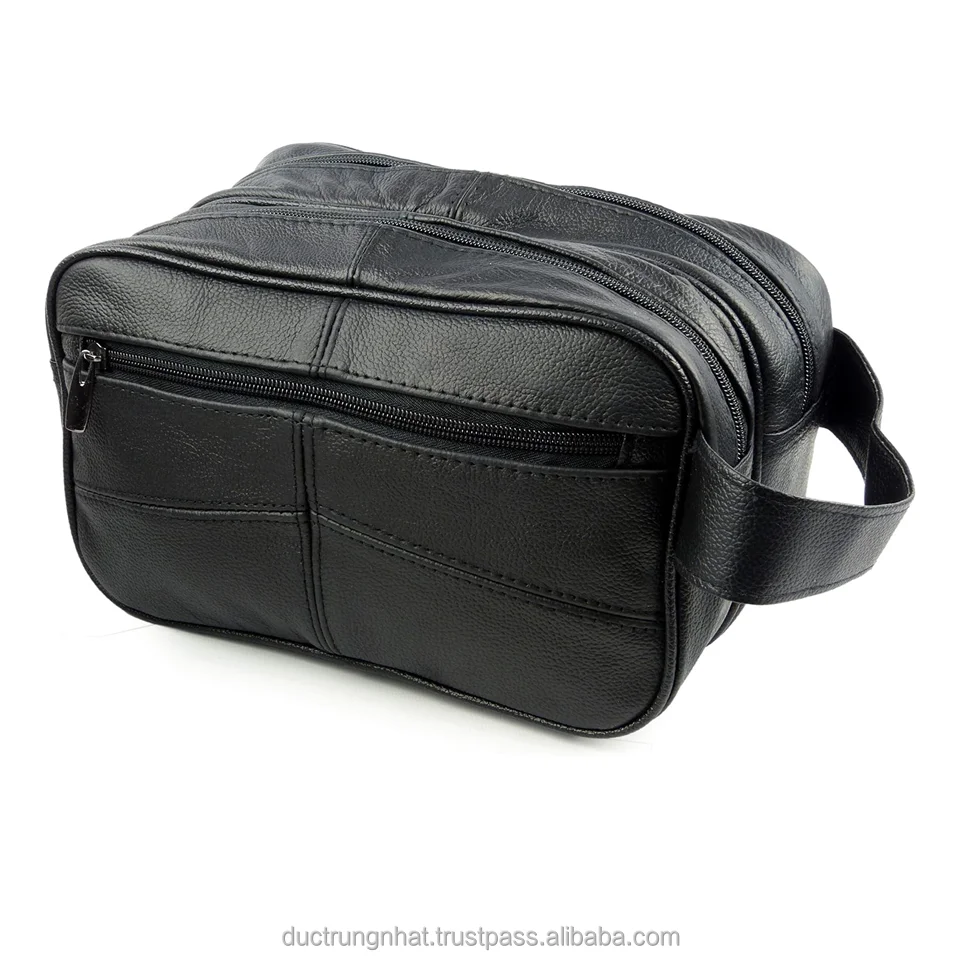 Cheap Wholesale Mini Bag for Cosmetic Make Up Professional Luxury Leather PU Pouch Travel Toiletry Bags Made in Vietnam