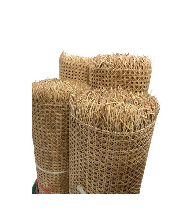 Vietnam mesh rattan cane webbing Use Home Decoration - Natural Rattan Cane webbing mesh