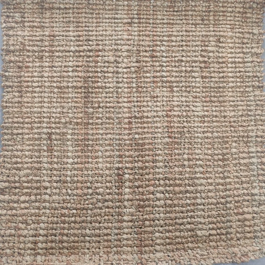 Jute Carpets Rolls and Rugs Jute Area Carpet Size Sofa Natural Living Room Wholesale Natural Customized Adult Polybag Plain 10F