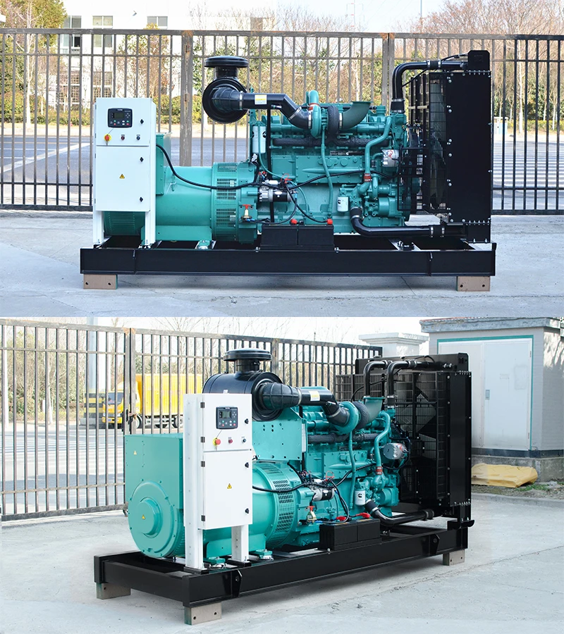 Open or silent closed 100kva diesel generator price with Cummins engine 6BT5.9-G2  power generator 80kw