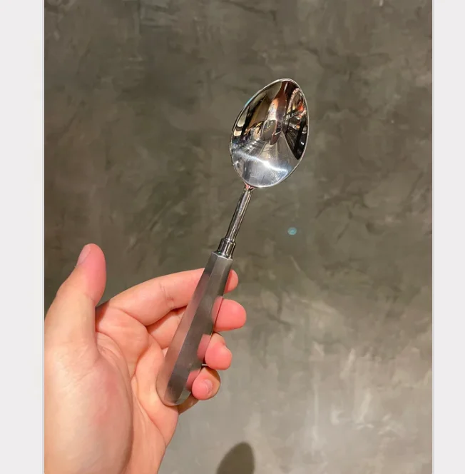 Perfect Quenelle Spoon Stainless steel strong Handle Manufacturers Supplier Factory Direct Wholesale low price In Pakistan
