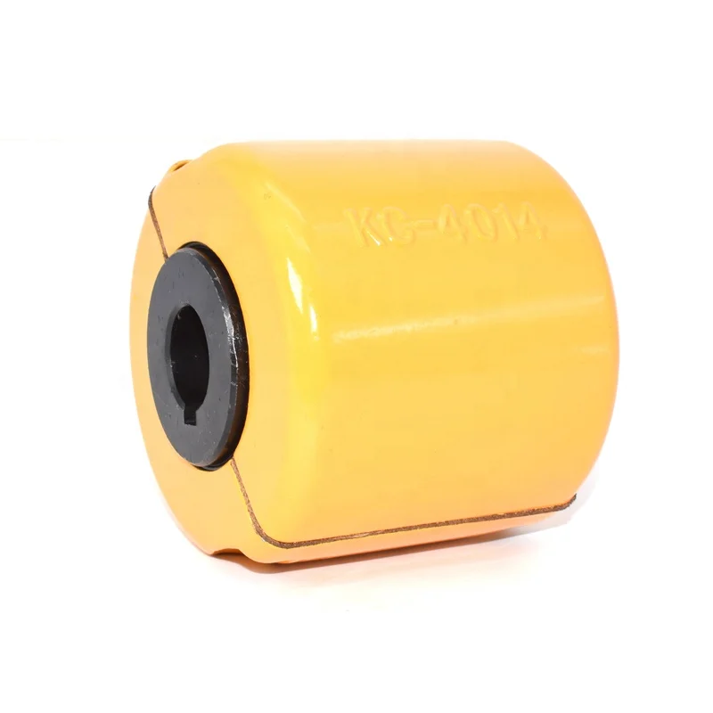 Fast production high quality cast iron motor keyless shaft torque locking coupling device KC type roller