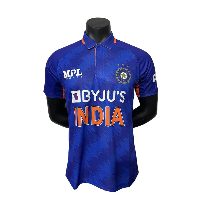 Low Moq Custom Made Fully Sublimation Print Sportswear Cricket Uniform Jerseys cricket world cup 2024 jersey