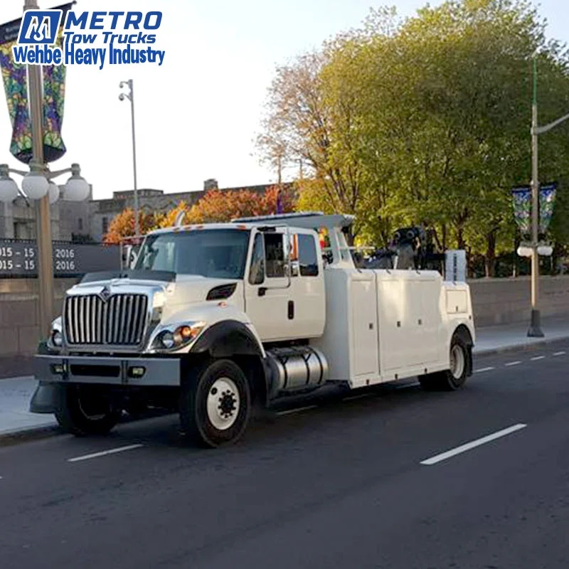 Customized production variety models medium small wrecker Metro 16 ton wheel lift tow truck wrecker for sale