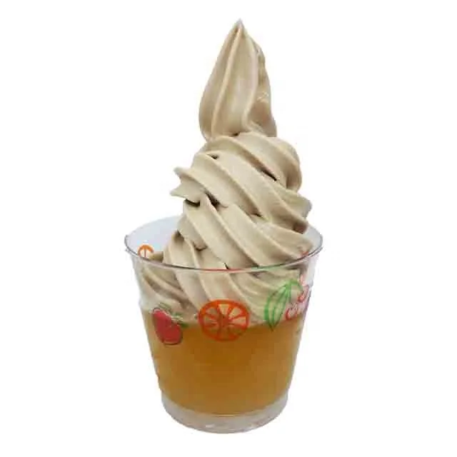 Мягкий порошок для мороженого со вкусом травы желе