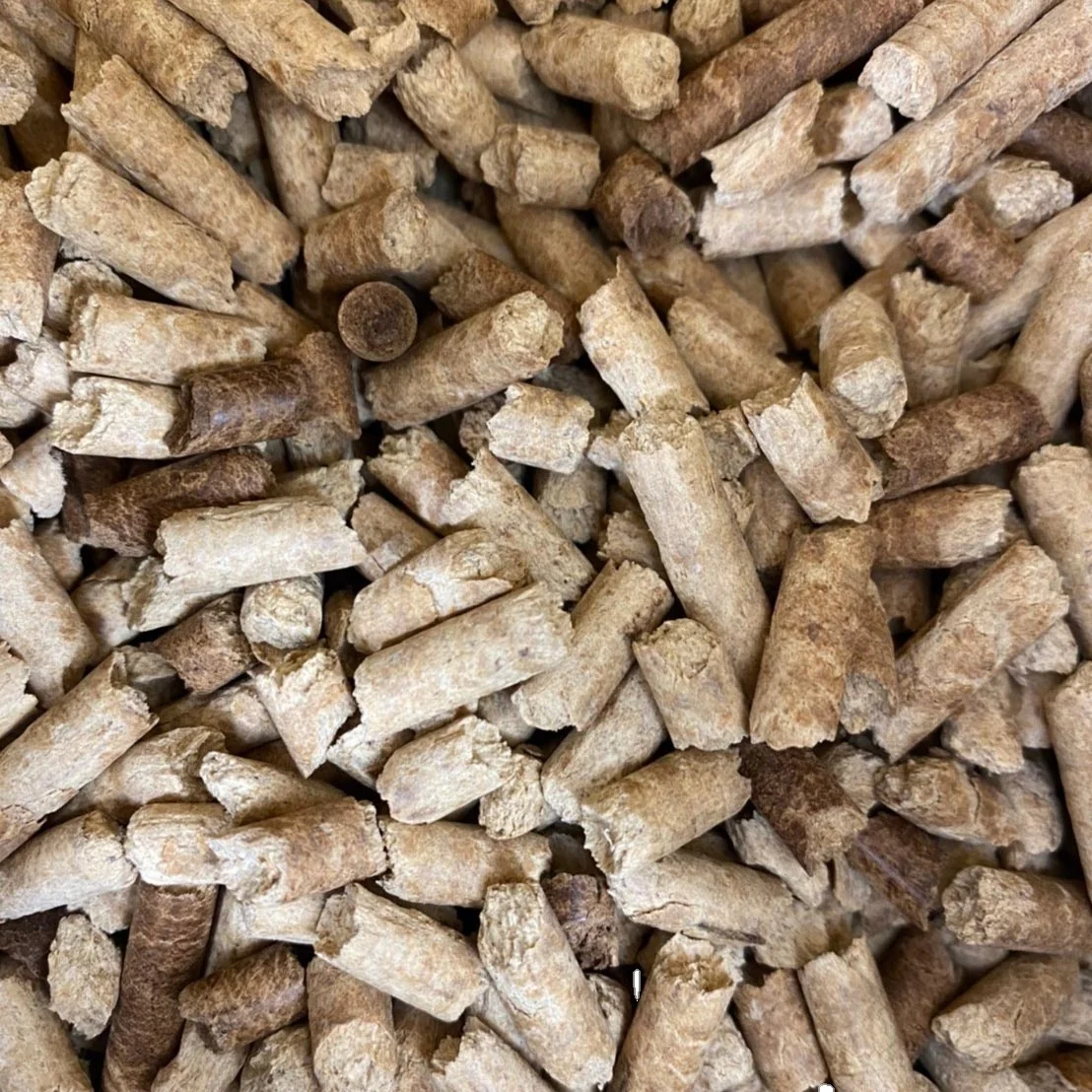smoking wood pellets