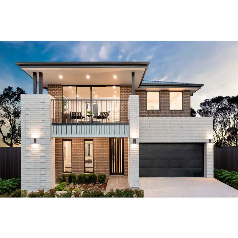 5 Bedrooms Fast Easy Assemble Light Steel Structure Customized Prefabricated Villa in AU/EU/US Standard With Two