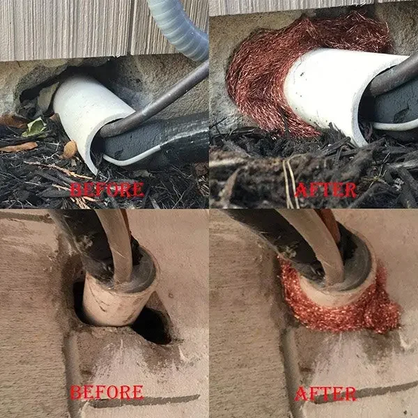 12CM*30M  hot sale copper mesh home application slug barrier pests control Outdoor Rodent Copper Mesh