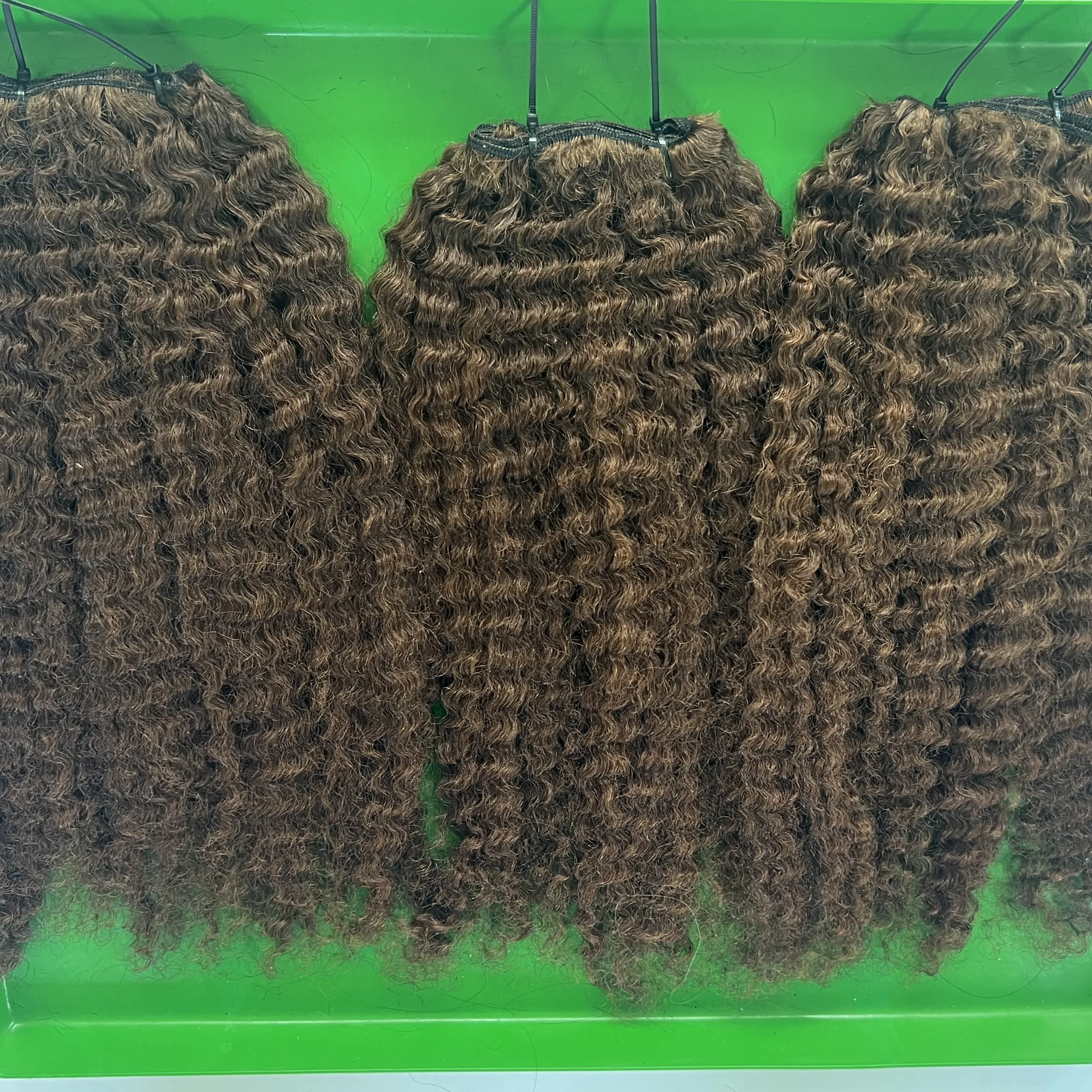 Top Selling Burmese Curly Raw Hair 100% Natural Color 100% Raw Unprocessed Human Hair, Burmese Curly Vietnamese Hair Extensions