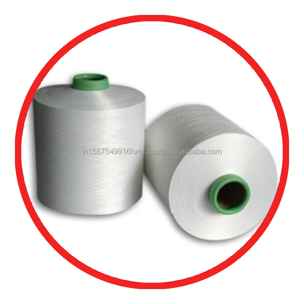High Quality 50 700 Denier Polyester Draw Textured Yarn Raw White SD Knitting Weaving Featuring High-Intermingle Yarn Material