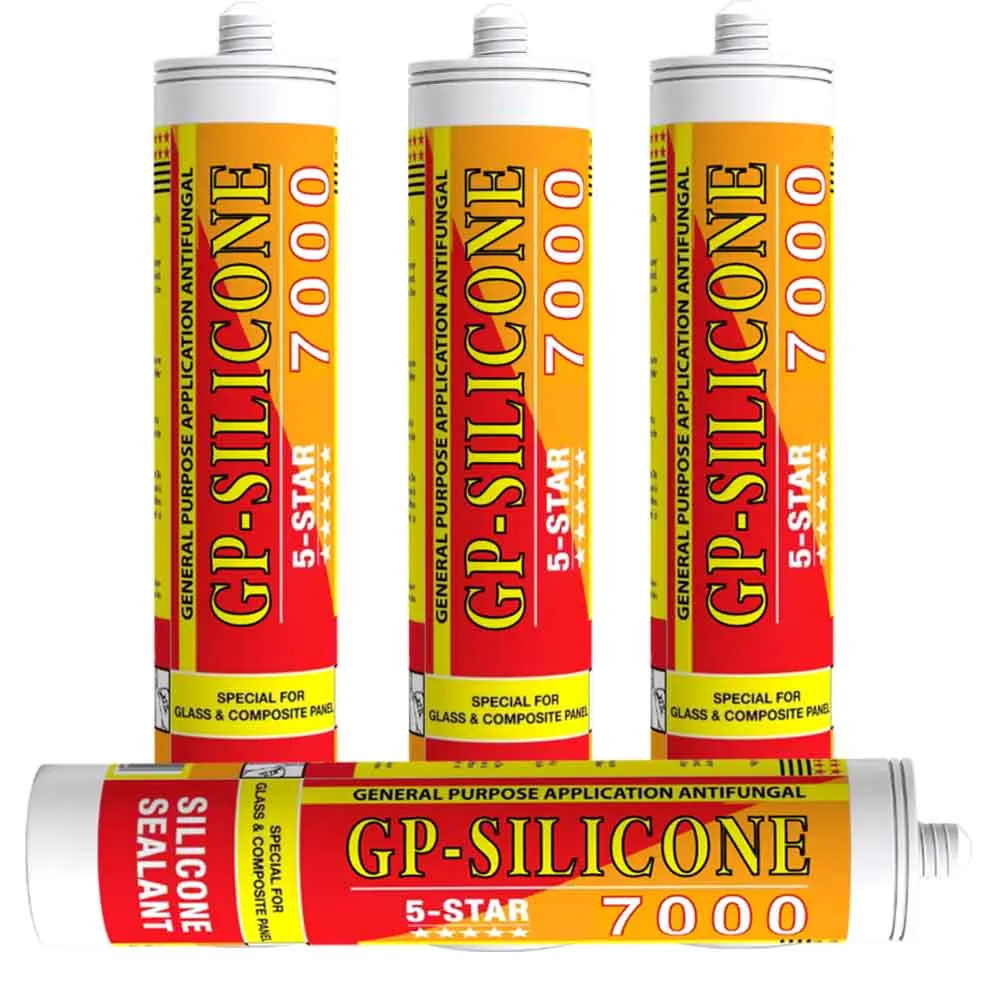 GP Silicone Sealant Acetoxy  Waterproof Silicone Adhesive Glue for Glass and aluminium OEM Available