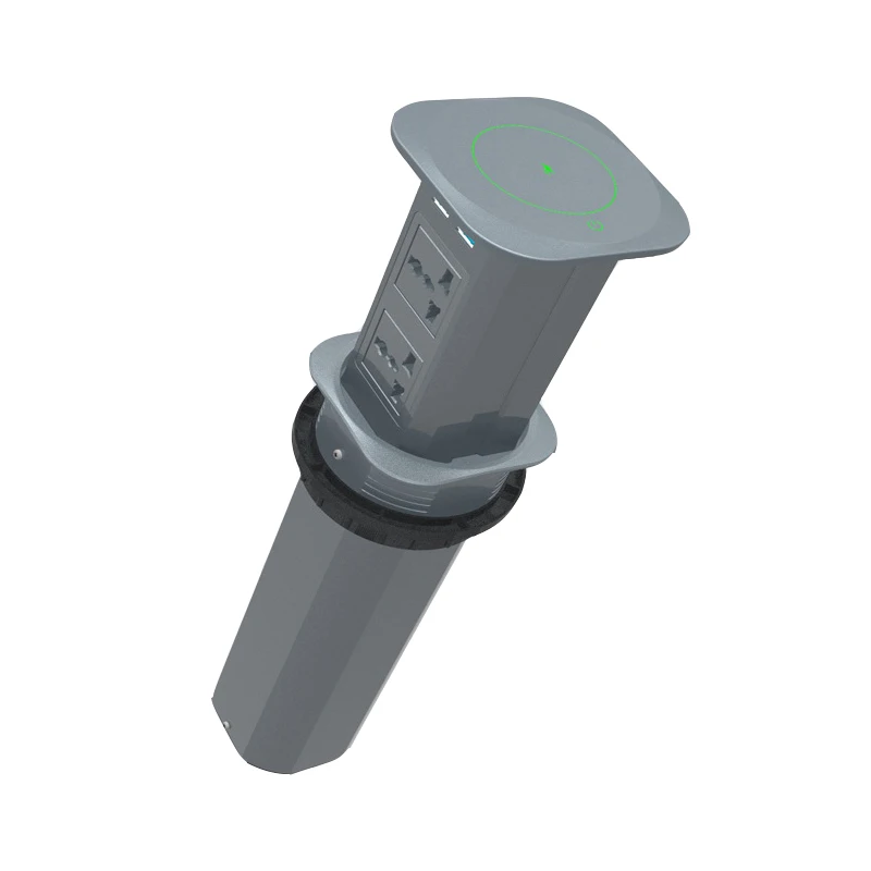 Автоматическая выдвижная розетка утопленный Выдвижной Сетевой фильтр зарядная станция для кухонного стола острова конференц-офиса