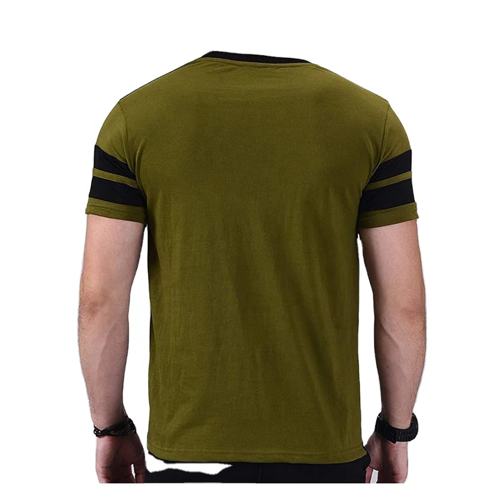 Новый дизайн Повседневная футболка для мужчин оптовая продажа Мужская простая индивидуальная с коротким рукавом
