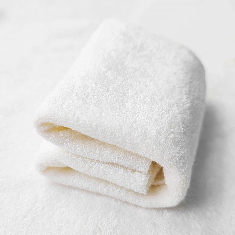 Customized 25cm*25cm organic bamboo Wash Cloth baby wipes drool towel Kid Small Face Towels