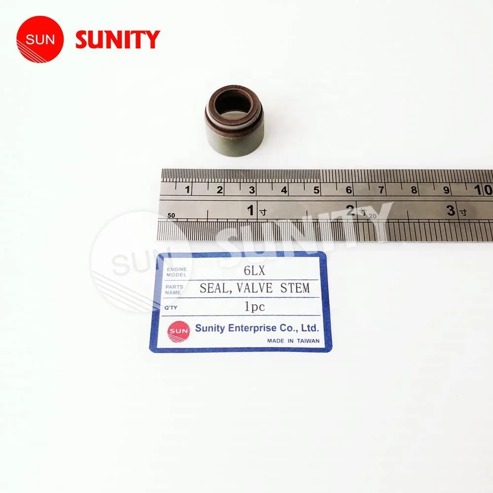 TAIWAN SUNITY high quality 6LX SEAL , VALVE STEM OEM 125320-11150 for Yanmar Marine