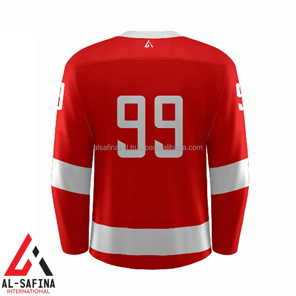 Ice Hockey Jersey Beige Classic Ice Hockey Jersey Team Clubs League